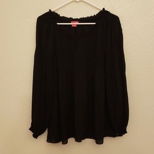 Black Long Sleeve Blouse